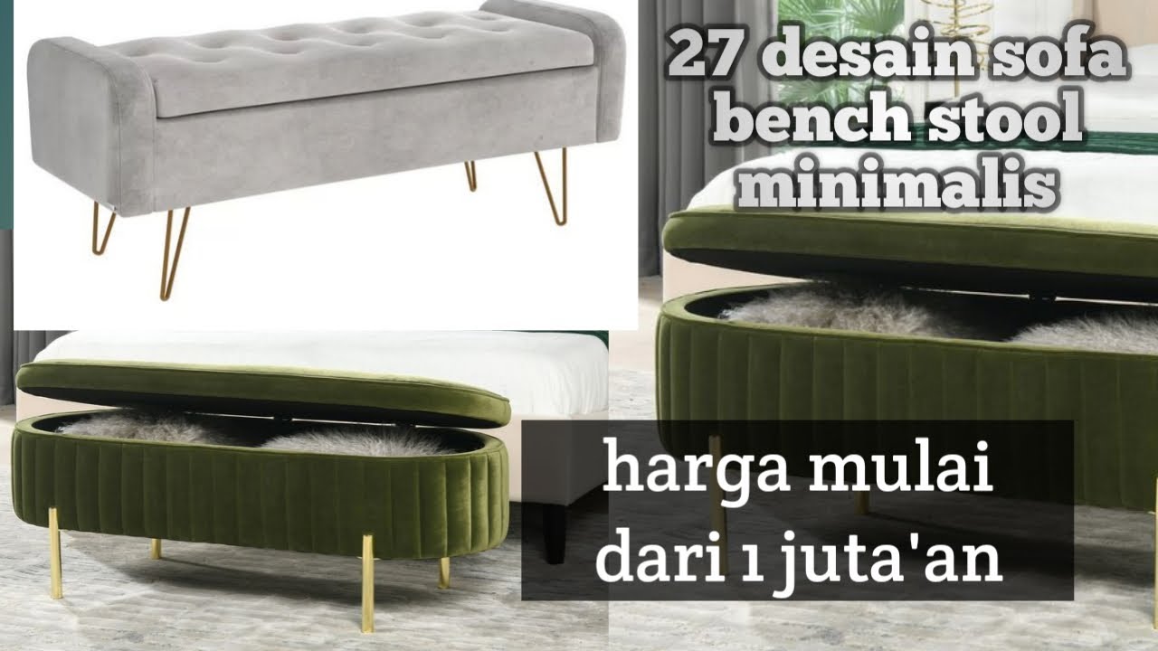 27 desain sofa bench stool minimalis terbaru | sofa storage sofa box