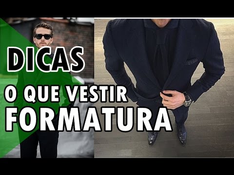traje para formatura convidado