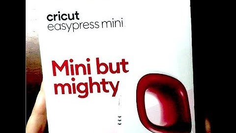 Cricut Mini Easy Press Unboxing and Review