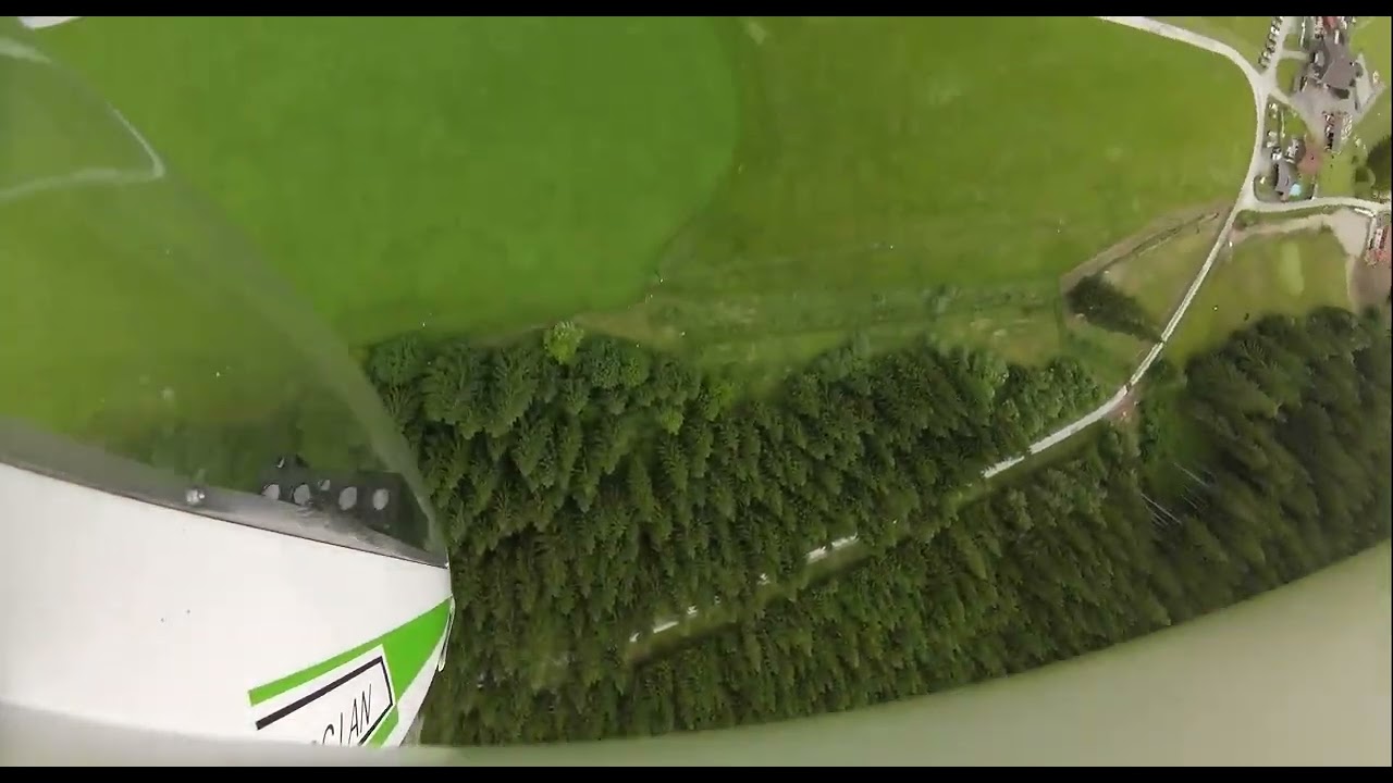 Landungen Hangfluggelände am Panorama WoMo Stellplatz und RC Hang des Gasthofs Friedburg Österreich