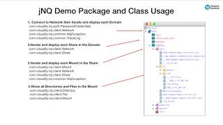 Java SMB Client Demo Application - jNQ screenshot 1