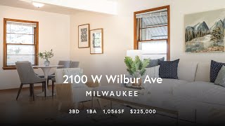 Cozy Fully Updated Milwaukee Home 🏠 2100 W Wilbur Ave