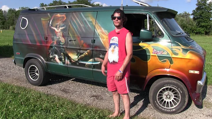 1977 Custom Dodge Van. Michael Lapoint "Destroyer"