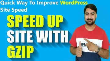 How To Increase Website Speed Using Gzip Compression With .htacess | Kashif The Tech Guy