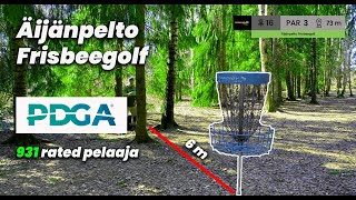 Äijänpelto Frisbeegolf | TULOSKIERROS | 931 RATED PELAAJA | FRISBEEGOLFOPAS.FI