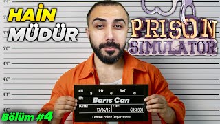 MÜDÜR UYUŞTURUCU KAÇAKCISI ÇIKTI! (Bölüm #4) | PRISON SIMULATOR!! | Barış Can