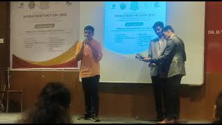 O ri chiraiya 🥰💕 || Beautifully sung by Eshan dewal || #Bioethicsday #dypkolhapur #atharvamulye