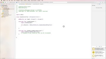 Swift Tutorial: NSUserDefaults