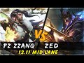 Pz Zzang - Yasuo vs Zed MID Patch 12.11 - Yasuo Gameplay