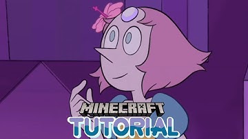 Minecraft Steven Universe Past Pearl Statue Building Tutorial