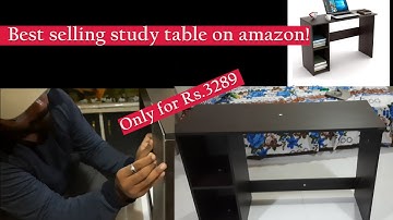 How to assemble Bluewud Mallium Study Table? | Best selling table on amazon! | Quick Assembly |