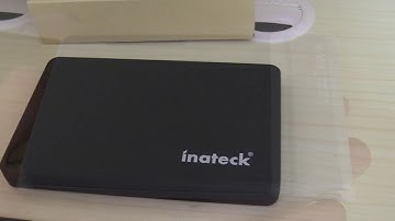 Inateck FE2004 USB 3.0 & Tool-free HDD SATA External Hard Drive Disk Enclosure Case for 2.5 Inch SSD
