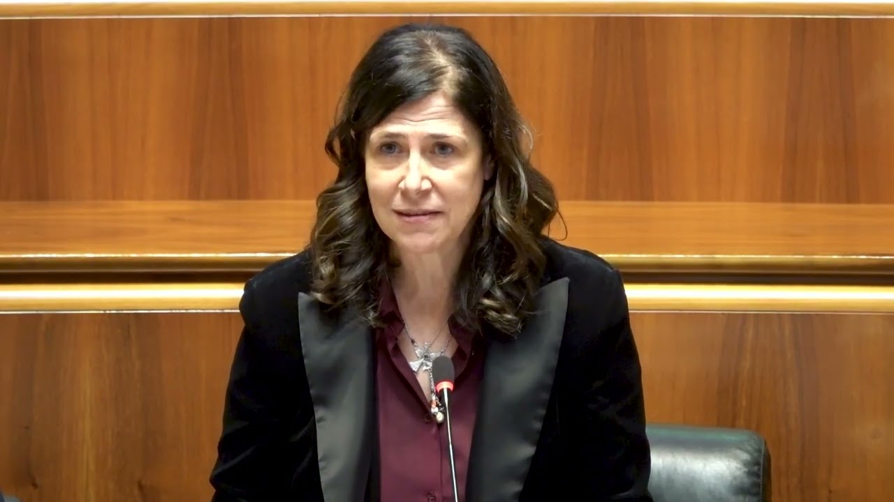Consiglio Regionale, intervento in Consiglio su 41Bis della presidente Alessandra Todde