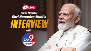 LIVE: PM Shri Narendra Modi's interview to TV9 Bharatvarsh