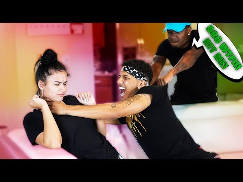 ABUSIVE BOYFRIEND PRANK ON BESTFRIEND! (GETS VIOLENT! HE INJURED ME)