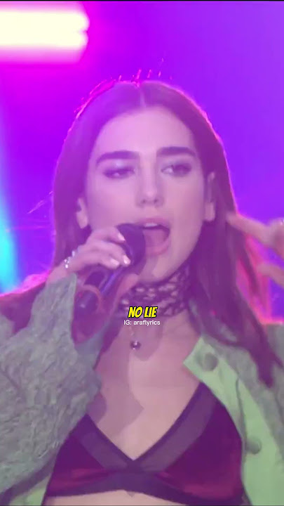 Dua Lipa ft. Sean Paul - No Lie @araflyricsofficial