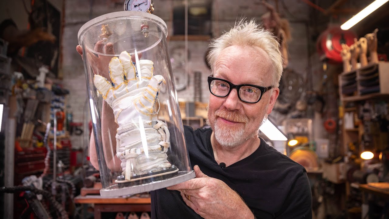 Adam Savage's One Day Builds: Spacesuit Negative Pressure Chamber!