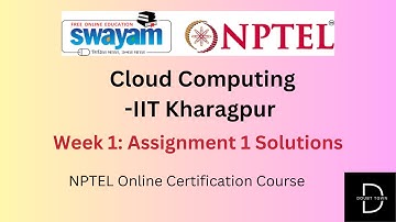 Cloud Computing -IIT Kharagpur Week 1 Assignment  Answers || Jan 2024 || NPTEL
