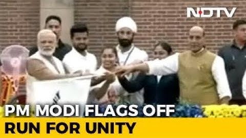 PM Modi Flags Off 