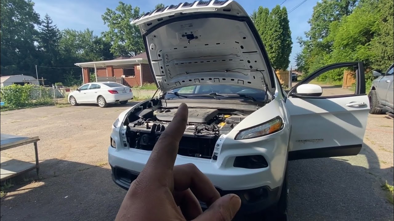 Change Oil+Filter on 2015 Jeep Cherokee 3.2L V6 - YouTube