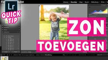 Zon Toevoegen in Lightroom - Lightroom Tutorial Nederlands