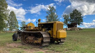 Caterpillar D2 #5U7968 Prepping for Plow Day  More Maintenance & We Found Some Problems...