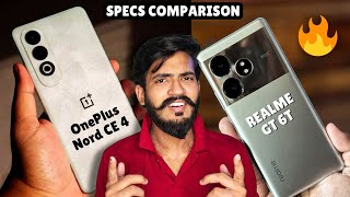 Realme GT 6T vs OnePlus Nord CE 4: Gaming Powerhouse or Camera King?