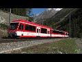MGB | Matterhorn Gotthard Bahn | Zermatt Shuttle BDeh 4/8 2050| Swiss metric gauge trains