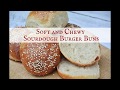 The Best Soft and Chewy Sourdough Burger Buns