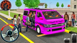 New City VAN Driving Game: Real Local Mini Coach Driving Simulator Passenger! Android Gameplay screenshot 5
