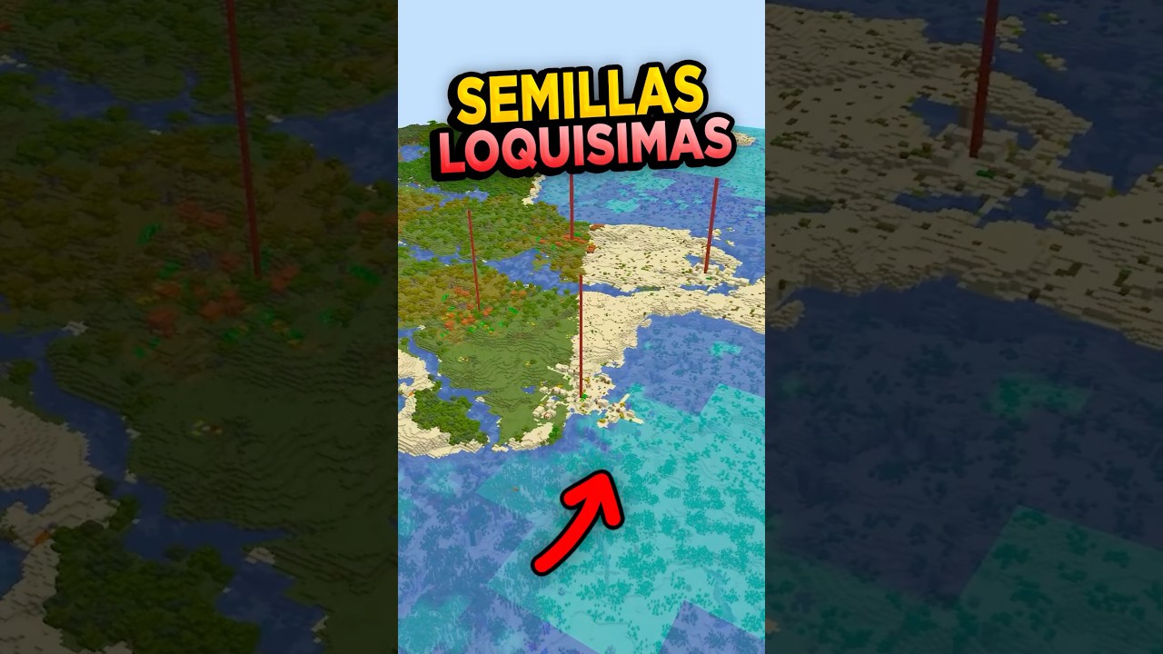 El NOMBRE de la SEMILLA si importa en Minecraft