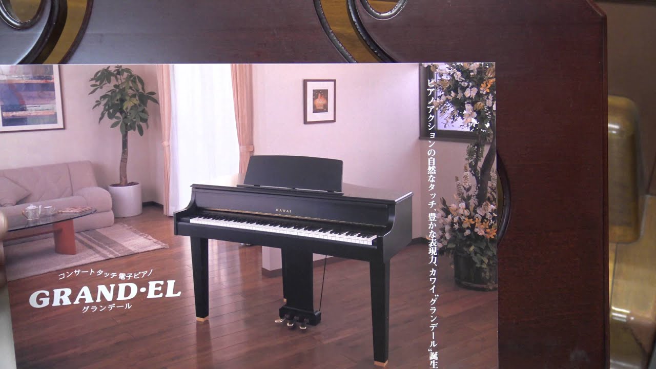 KAWAI 高級電子ピアノ 楽器　HE-10 ピアノカタログシリーズ コンサートタッチカワイ電子ピアノ EGP-10,HE