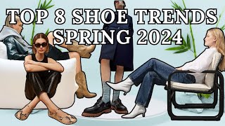 Top 8 shoe trends for Spring 2024│Fashionable women's shoes