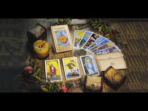 Tarot Cards Deck Set, Wheel of Fortune Original Tarot Cards, 78 Tarot Cards with Guidebook