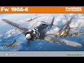 Eduard Focke-Wulf Fw-190 A-6 1/48 step by step