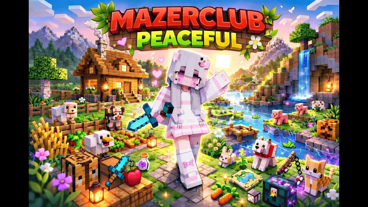 📍Live mazer Peaceful mapA and B | 𐙚Pin mess