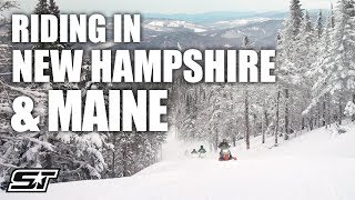 Polaris Snowmobile Adventure in New Hampshire & Maine