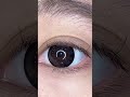 با لنز مشکی بیگ آیز به طور طبیعی چشمان خود را درشت کنید لنز تماس آرایش زیبا