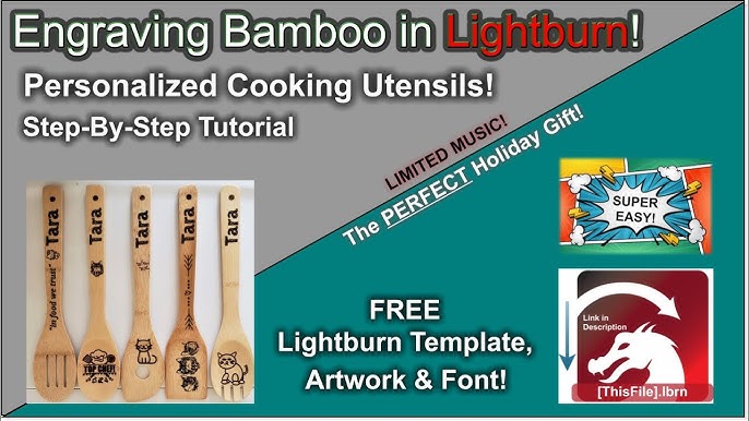 Lightburn Framing Jig for Bamboo Utensils – Louisiana Hobby Guy