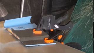 Removing Primer From Composite Aerospace Component Using Sponge-Jet