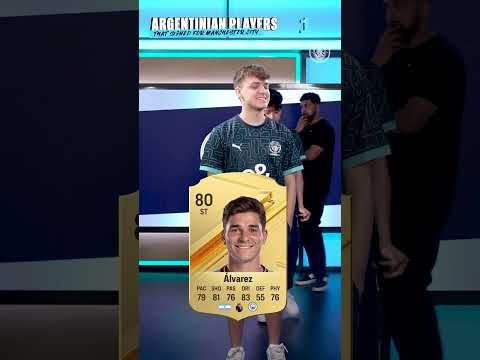 Thumbnail for ❓How Many ARGENTINIAN CITY PLAYERS Can You Name? 🧐 #mancity #football #shortsvideo #shortsfeed