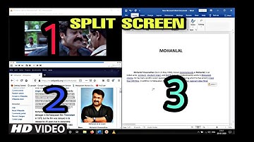 How to Split Screens in Windows 10 | Multitasking in Windows 10 | Divide Screens
