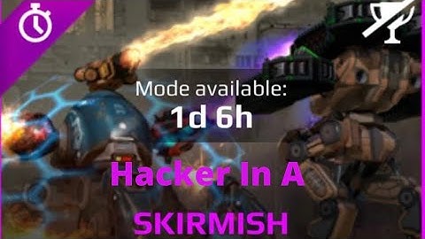 Hacker In A Skirmish? | War Robots [WR]