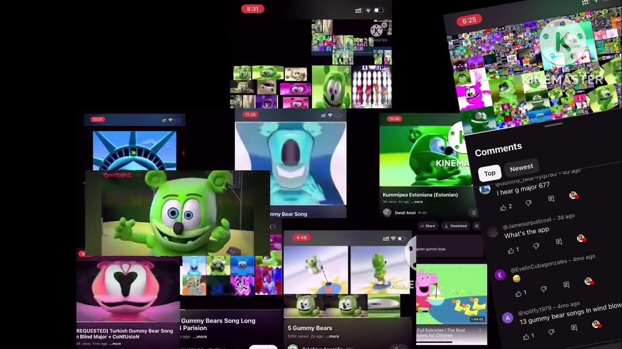 New gummy bear YouTube