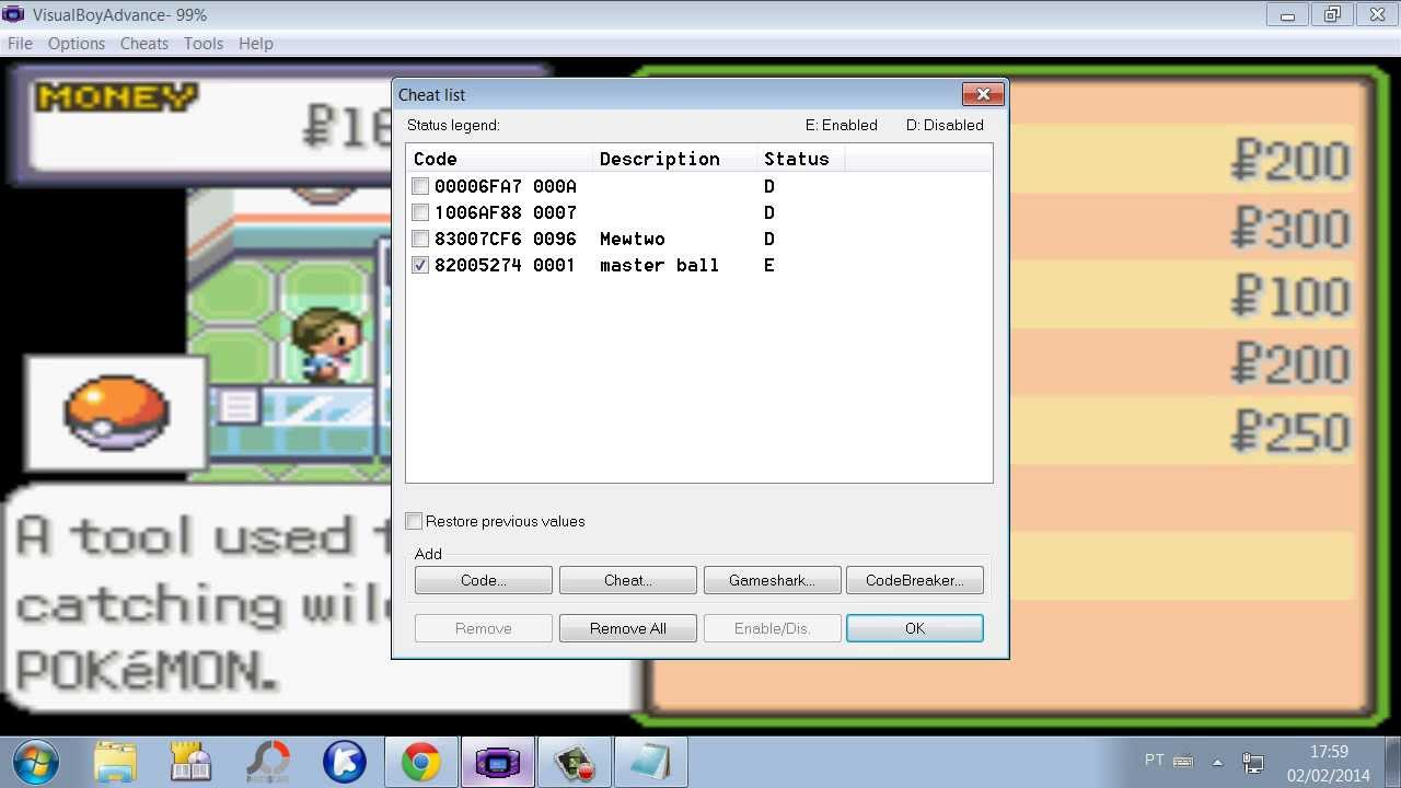 Cheat List De Pokemon Emerald Gba YouTube Cheat List De Pokemon Emerald Gba YouTube