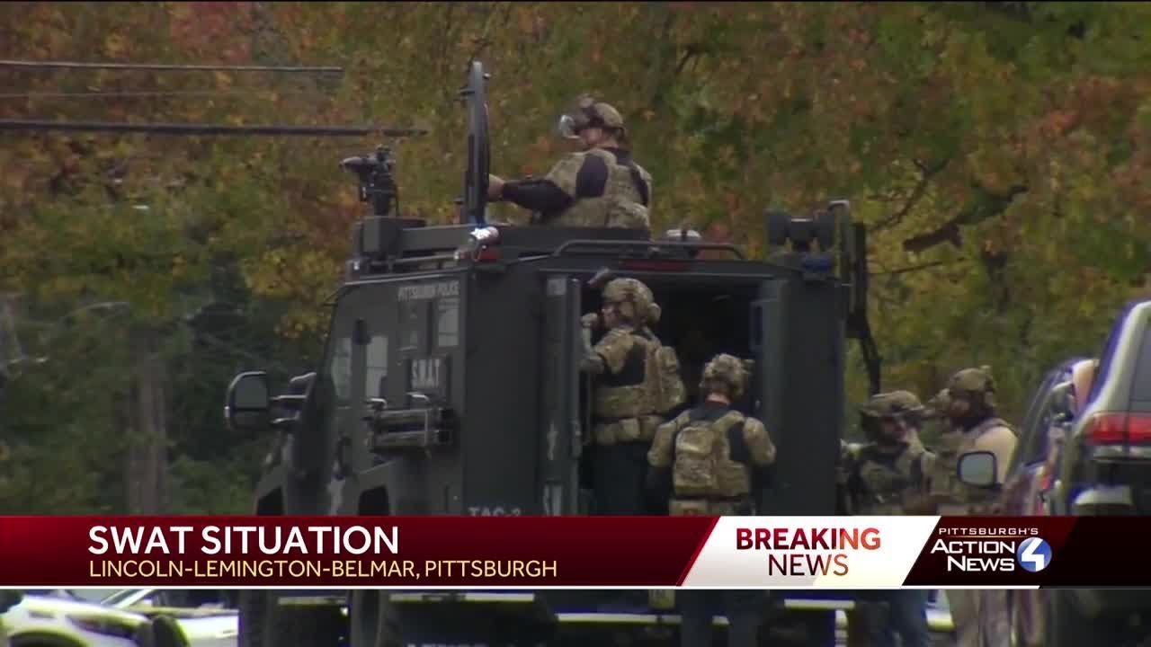 Pittsburgh SWAT situation ends with one person in custody - YouTube