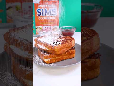 Making The Sims' monte cristo sandwich!