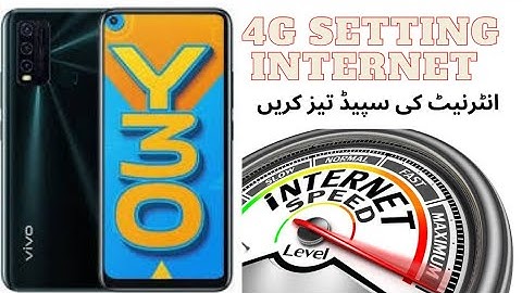 Vivo y30 Internet 4g Data settings Hindi Urdu