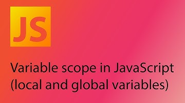 JavaScript 2021 Tutorial 10 - Variable scope