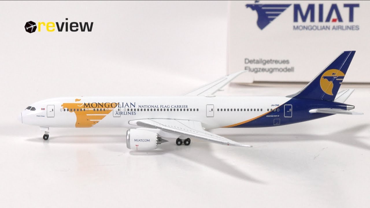 MIAT Mongolian Airlines B787-9 | Review #746 - YouTube